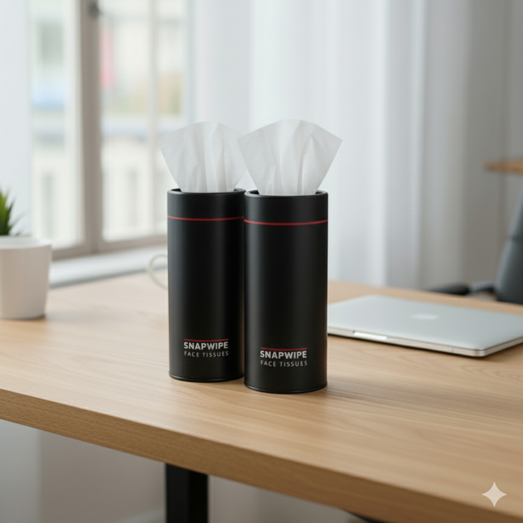 Snapwipe Dual Combo Pack –  2 Midnight Green (2 Canisters + 8 Refills)